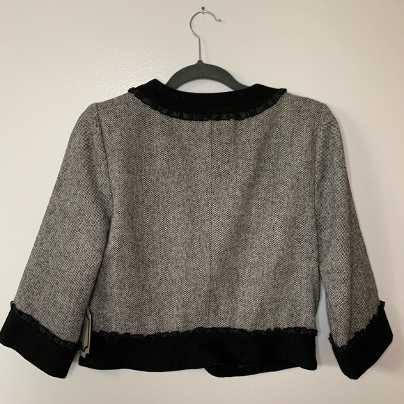 Tweed and Ruffle Jacket - Picture 2 of 5